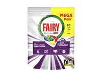 Automatinių indaplovių kapsulės FAIRY Platinum+ Lemon Miracle, 60vnt
