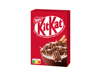 Pusryčių dribsniai NESTLE KIT KAT, kakavos skonio, 330 g