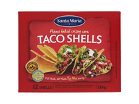 Kukurūzų krepšeliai TEX MEX, 12 vnt., 135g