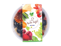 Marin.alyvuogės su saulėje dž. pomidorais ir česn.(be kaul.), 1 kg