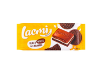 Pieninis šokoladas LACMI BLACK, WHITE & CARAMEL, 100 g