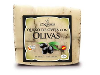 Kietasis avių pieno sūris LA LEYENDA, su alyvuogėmis, brandintas 5 mėn., 150 g