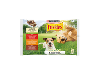 Šunų ėdalas FRISKIES su vištiena, jautiena, ėriena, 340 g