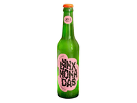 Gazuotas gaivusis gėrimas su kanapių žiedais ir matcha LYNXMONADAS, 330ml