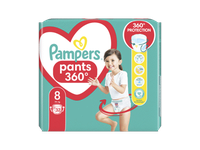 Sauskelnės-kelnaitės PAMPERS Pants, Jumbo Pack, 8 dydis, 32 vnt.