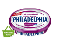 Tepamasis sūris PHILADELPHIA be laktozės, 21 % rieb., 150 g