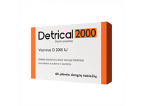 DETRICAL vitaminas D3 2000 IU N60
