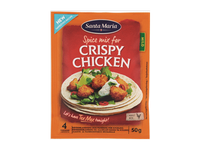Traškios vištienos prieskonių mišinys SANTA MARIA, 50 g