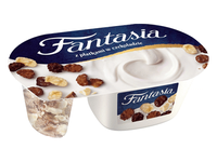 Jogurtas su šok. kukur. dribsniais FANTASIA, 8,4 % rieb., 102 g