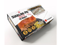 Šaldytas paršelio ketvirtis BOPEPOR, su vaisių salotomis ir kepimo indu, ~2 kg