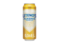 UTENOS AUKSINIS alus, 568 ml
