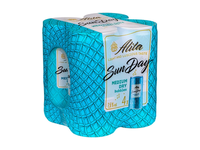 Gaz. vyno gėr. ALITA SUNDAY, 7,5 %, 4 x 0,2 l