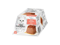 Kačių ėdalas GOURMET REVEL su lašiša, 114 g