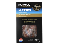 Šaldyta silkių MATJES filė NOWACO EXCLUSIVE, be odos, 350 g