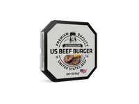 Šaldyti mėsos paplotėliai US BEEF BURGER, 2 x 125 g