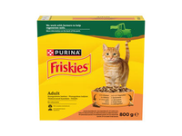 Sausas kačių ėdalas FRISKIES su vištiena ir daržovėmis, 800 g