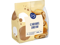 Bandelės FAZER, mini su karamele, 220 g