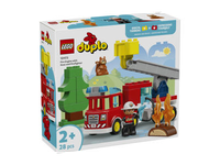 LEGO konstruktorius Ugniagesių sunkvežimis su žarna ir ugniagesiu 10473