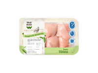 Šv. viščiukų broil. šlaunelių mėsa be antibiotikų WELL DONE, 500 g