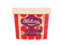 Avietės šokolade MILORA, 140 g