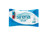 Drėgnos servetėlės Sirena, 1 sl, 15 vnt.