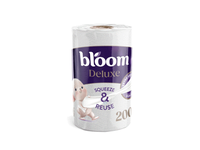 Popieriniai rankšluosčiai BLOOM DELUXE, 3 sluoksnių, 1 vnt.