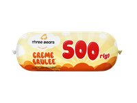 Valgomieji ledai THREE BEARS Creme brulee, 500g, 930 ml