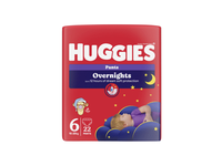 Sauskelnės kelnaitės Huggies Pants Overnights, 6 d., 15-25kg , 22vnt.