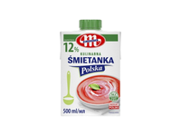 Grietinėlė MLEKOVITA, 12%, UAT, 500 ml