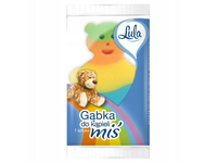 Vaikiška vonios kempinė - meškiukas LULA (skirtingų spalvų), 1vnt.
