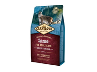 Sausas visavertis pašaras CARNILOVE Salmon Adult Cat Sensitive & Long Hair, 400 g