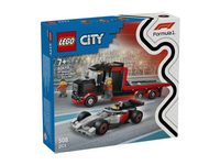 Konstruktorius LEGO CITY F1 SUNKVEŽIMIS SU F1 AUDI BOLIDU, 1 vnt.
