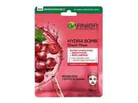 Stangrinanti bei odos paviršių lygininanti veido kaukė GARNIER HYDRA BOMB, 28 g
