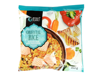 Ryžiai su lašiš. ir darž. ORIENTAL RIMI, 350g