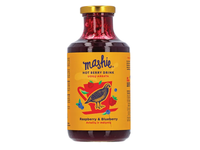 Uogų tyrė MASHIE Original, aviečių ir mėlynių, 500 ml. 