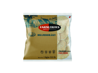 Šaldyti bulviniai blynai FARM FRITES, su česnakais, be glitimo, 1 kg