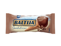 Šokoladiniai ledai BALTIJA su vaflių gabaliukais, 81 g