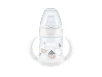 Mokomasis buteliukas NUK su rankenėlėmis, 150 ml, 6-18 mėn., 1 vnt.