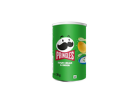 Traškus užkandis PRINGLES, grietinės ir svogūnų sk., 70 g