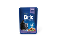 Konservuotas kačių ėdalas BRIT PREMIUM, Cod fish, 100 g