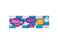 Sviestiniai sausainiai su pieniniu šokoladu MILORA, 125 g