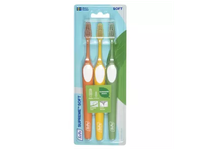 TEPE dantų šepetėlių rinkinys SUPREME SOFT, minkšti, 3 vnt.