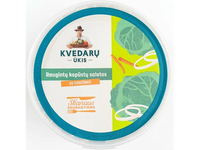 Raugintos kopūstų salotos su svogūnais KVEDARŲ ŪKIS, 400 g