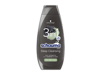Vyriškas plaukų šampūnas SCHAUMA 3IN1, 400 ml