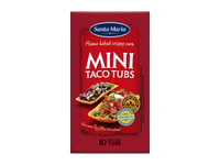 Mažos kukurūzų geldelės takams SANTA MARIA TEX MEX, 10 vnt., 86 g
