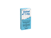 Unital 1 mg melatonino tabletės N20