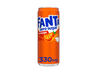 Gazuotas gėrimas FANTA Apelsinų Zero, 330 ml, depozitnė tara, 330 ml