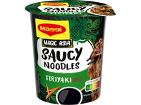 Greitai paruošiami makaronai su padažu MAGGI TERIYAKI, 75 g