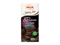 Becukris juodasis šokoladas 85% VALOR, 100 g