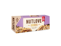 Sausainiai NUT LOVE su lazdynų rieš. ir kakavos įdaru, su šok. gab., padengtais pieniniu šok., 130g